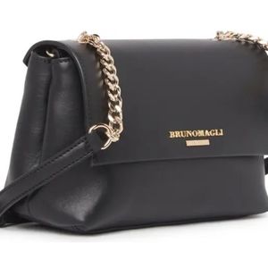 New leather Bruno Magli crossbody bag